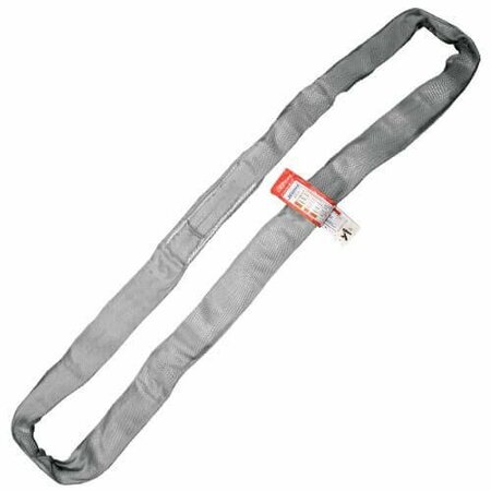 HSI Endless Round Slings, 8 ft L, Gray SP3100-08